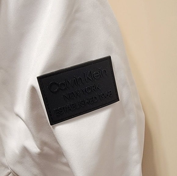 CK Calvin Klein Soft Shell Jacket white XS - Picture 3 of 4